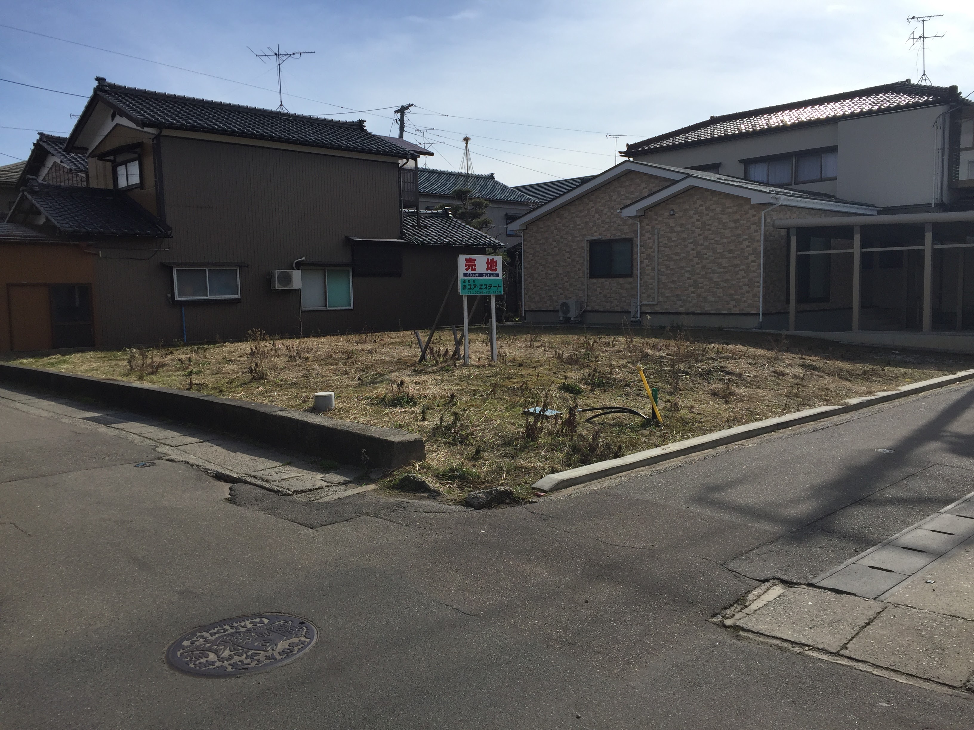 新潟市西蒲区 JR巻駅裏 売地